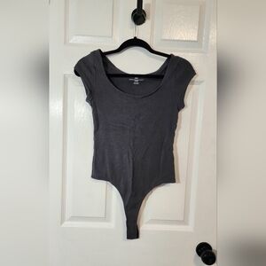 CALVIN KLINE JEANS Black Body Suit - Size S